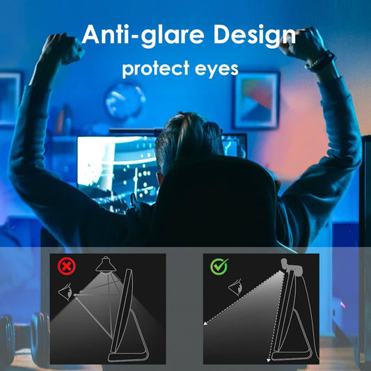 Right Way Shop™ RGB Monitor Light Bar – Eye Protection & Ambient Backlight