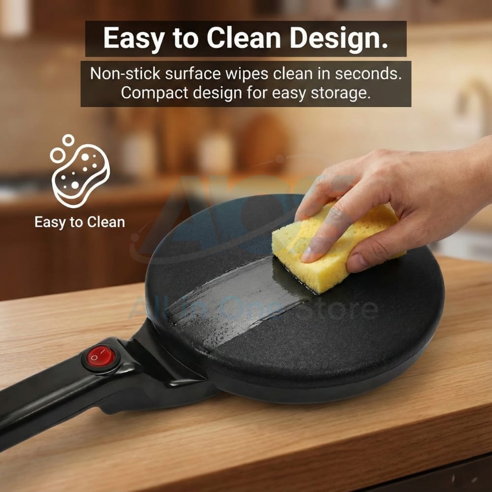 SECO Roti Maker โ Non-Stick Electric Chapati Maker | Roti, Tortilla & Crepe Maker Machine