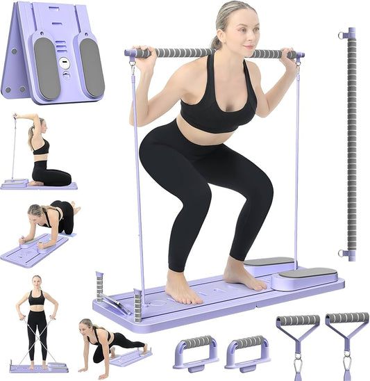 Right Way Shop™ Pilates Board with Resistance Bands