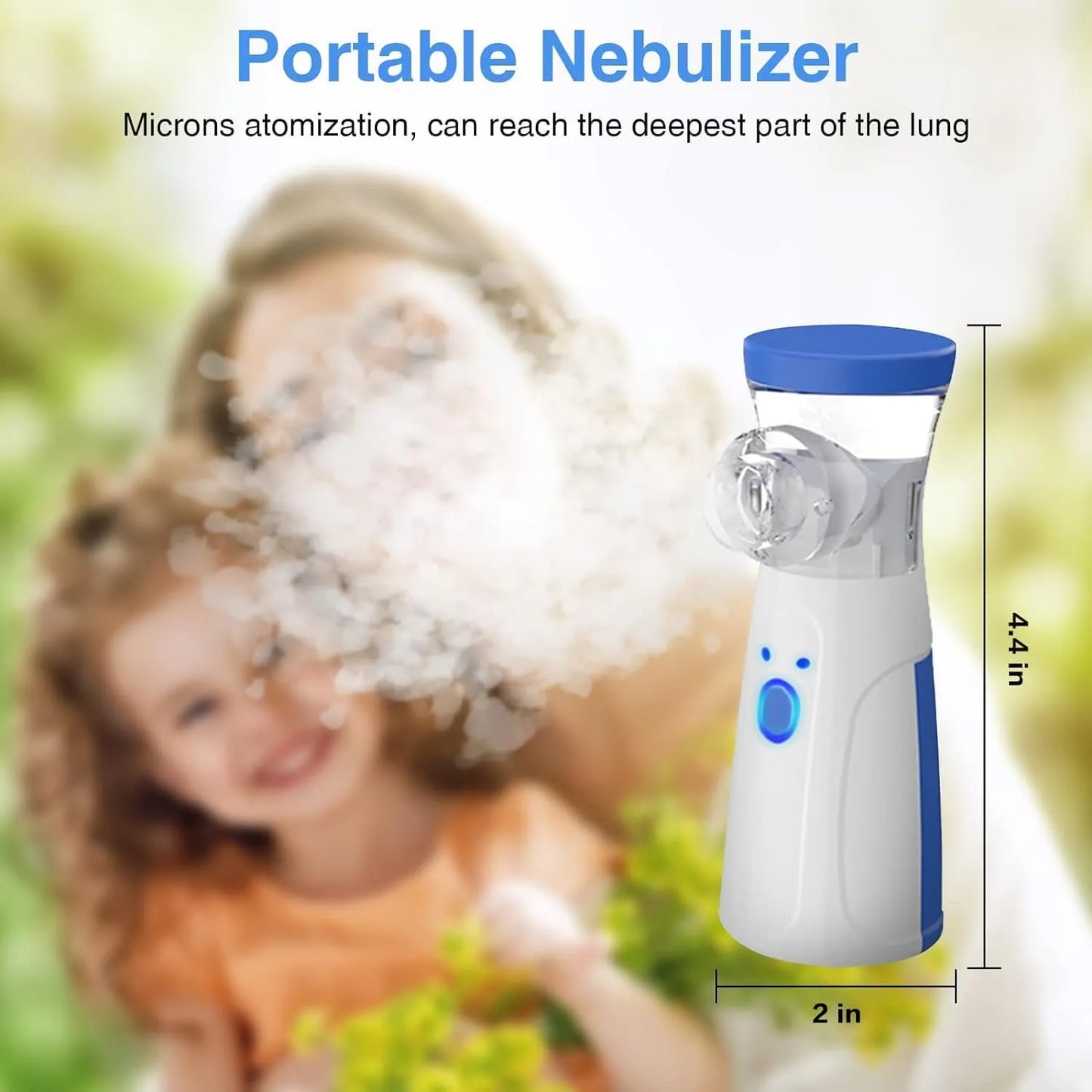 Portable Mesh Nebulizer Machine JSL-W302 – Asthma inhaler