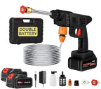Double Battery 48Vf Pressure Washer Gun – Rechargeable Portable Car Washer