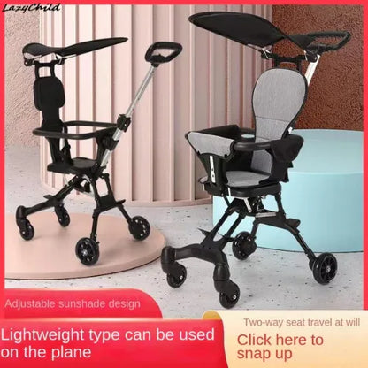 Right Way Shop™ 3-in-1 Foldable Luxury Baby Stroller