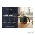 Surhan SR-9092 Multi Kettle 1.5L Non-Stick Ramen Cooker | Multi-Function Electric Pot for Pasta, Noodles, Steak, Egg