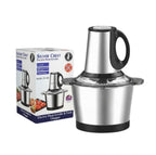 3L Silver Crest Chopper Machine 1000W Powerful Motor | 3 Speed Control Electric Food Chopper