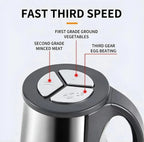 3L Silver Crest Chopper Machine 1000W Powerful Motor | 3 Speed Control Electric Food Chopper