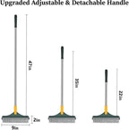 2-in-1 Floor Cleaning Brush with Scraper