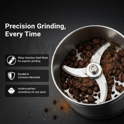 Western W-31 Electric Spice Grinder – 150W Stainless Steel Masala & Coffee Grinder Machine