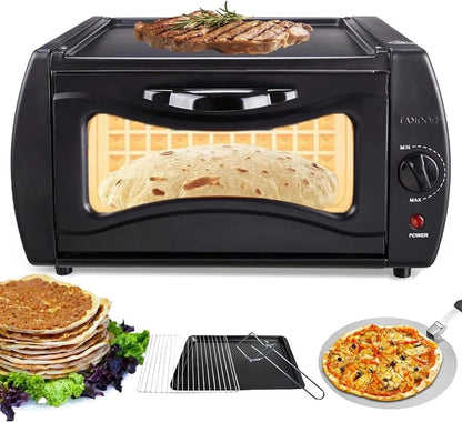 Electric Tandoor Oven – Ancher Plus 1700W | Multi-Function Roti Maker Oven | Pizza, Roti & Naan Oven | 1 Year Warranty