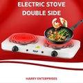 Raf Double Stove Hot Plate – Electric Stove & Cooking Machine| Multi-Functional Electric Cooker