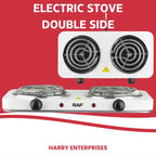 Raf Double Stove Hot Plate – Electric Stove & Cooking Machine| Multi-Functional Electric Cooker