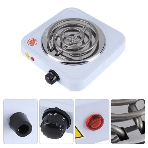 Raf Single Stove Hot Plate – Electric Stove & Cooking Machine | Multi-Functional Electric Cooker