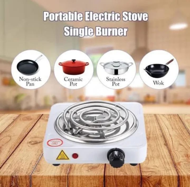 Raf Single Stove Hot Plate – Electric Stove & Cooking Machine | Multi-Functional Electric Cooker