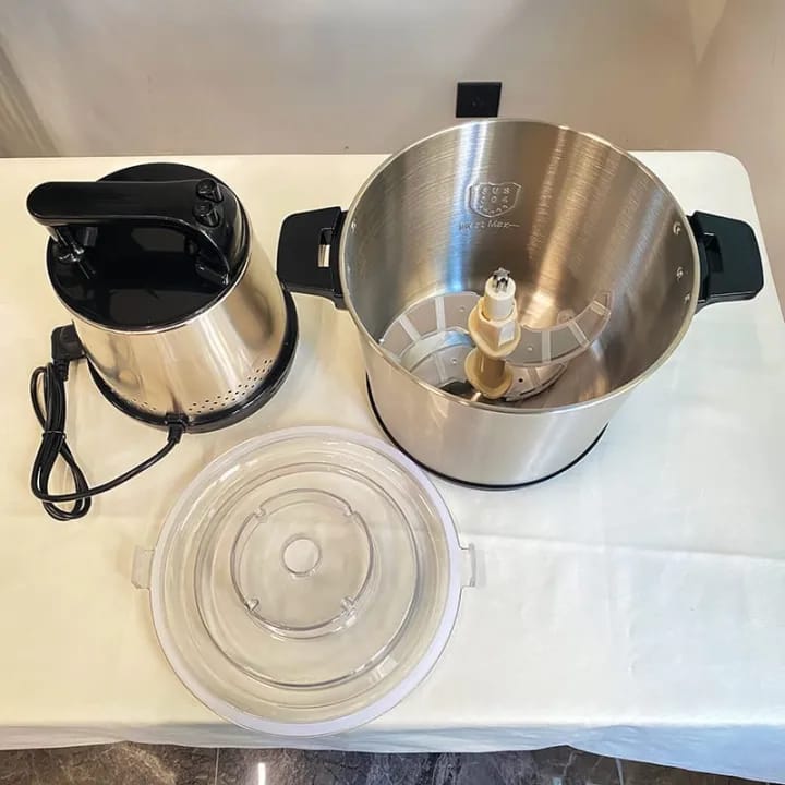 6L Chopper Machine – King Size Electric Chopper | 304 Stainless Steel Bowl | Dual Speed Control | Heavy Duty Food Processor