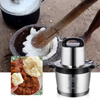 6L Chopper Machine – King Size Electric Chopper | 304 Stainless Steel Bowl | Dual Speed Control | Heavy Duty Food Processor