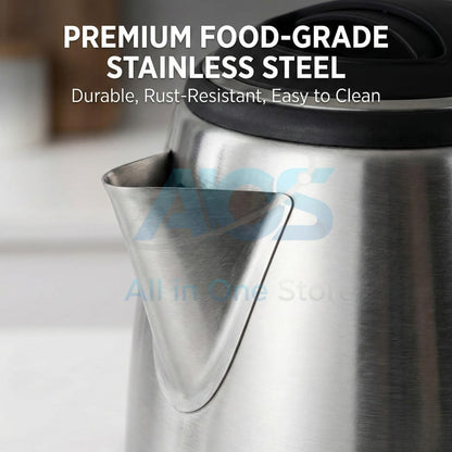 2L Electric Kettle – Fast Boil Water Kettle | Sleek Modern Design | Large Capacity Electric Tea Kettle