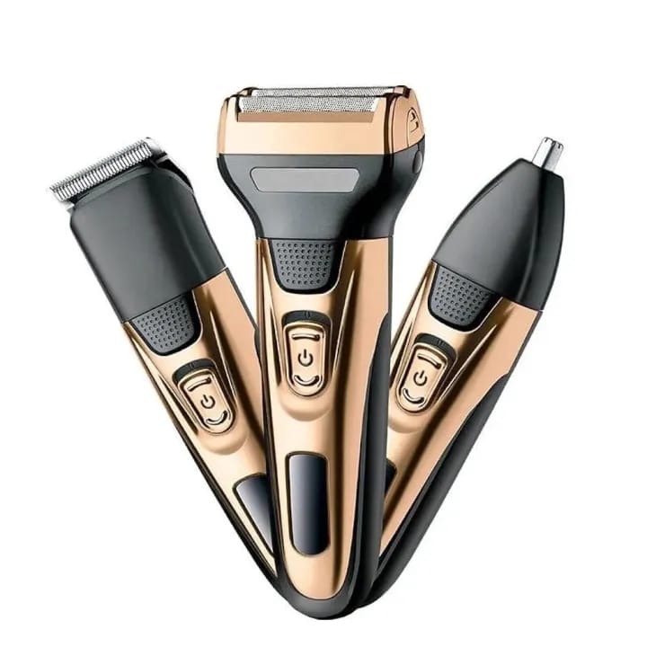 Trimmer for Men – 3-in-1 Professional Hair Trimmer, Beard Trimmer & Shaver | Turbo Power Grooming Kit