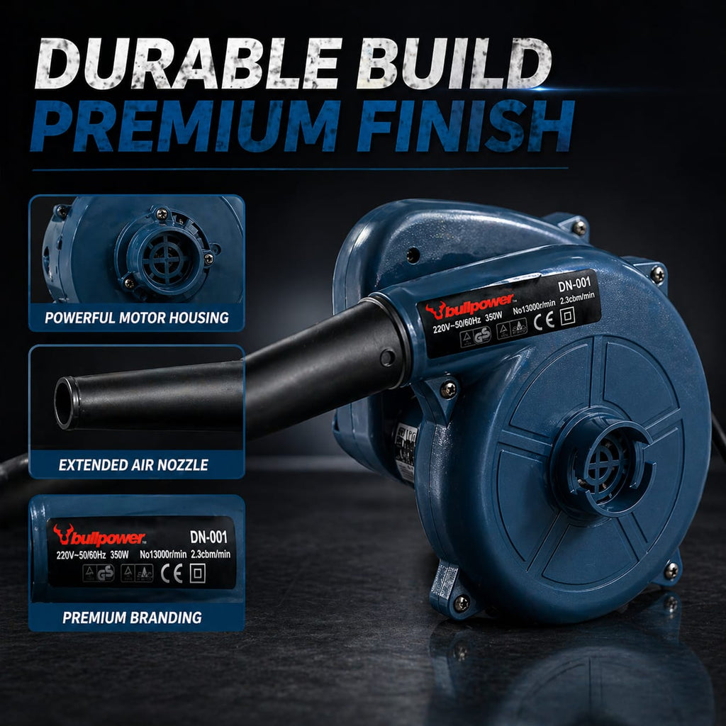 Electric Air Blower – 350W High Power Dust Cleaner 13000 RPM | Portable Dust Blower Machine
