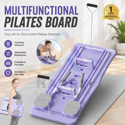 Right Way Shop™ Pilates Board with Resistance Bands