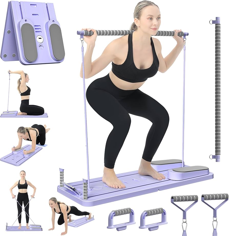 Right Way Shop™ Pilates Board with Resistance Bands