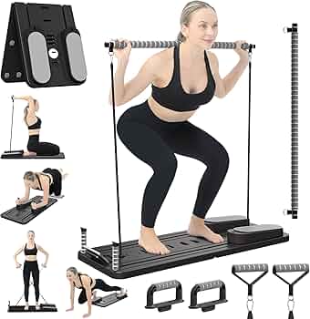 Right Way Shop™ Pilates Board with Resistance Bands