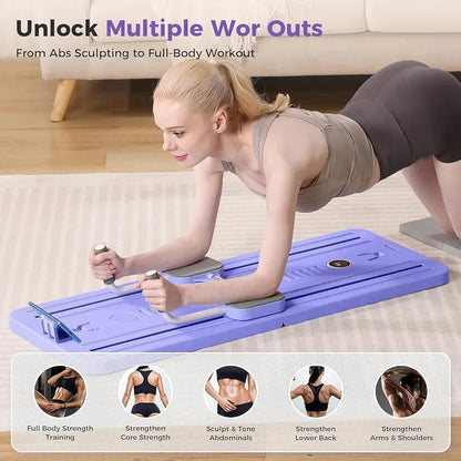 Right Way Shop™ Pilates Board with Resistance Bands