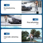 Double Battery 48Vf Pressure Washer Gun – Rechargeable Portable Car Washer