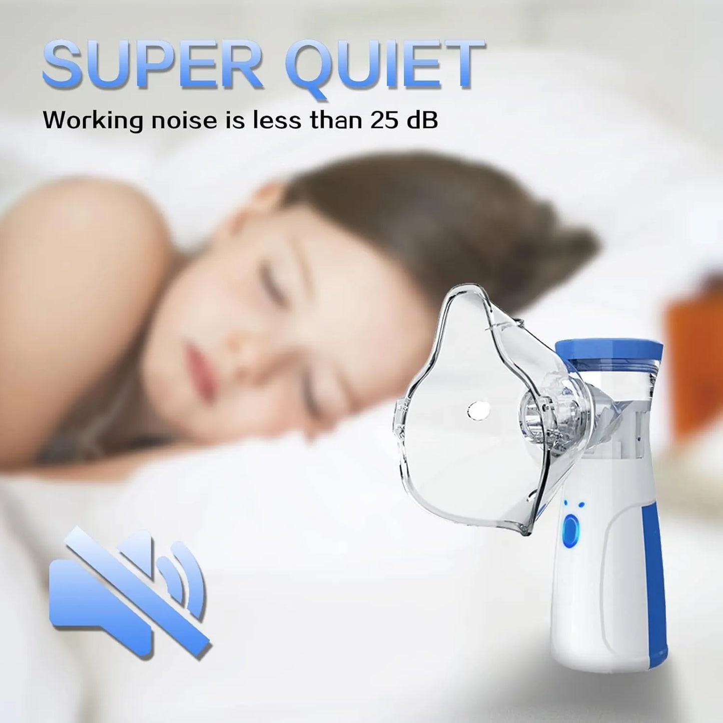 Portable Mesh Nebulizer Machine JSL-W302 – Asthma inhaler