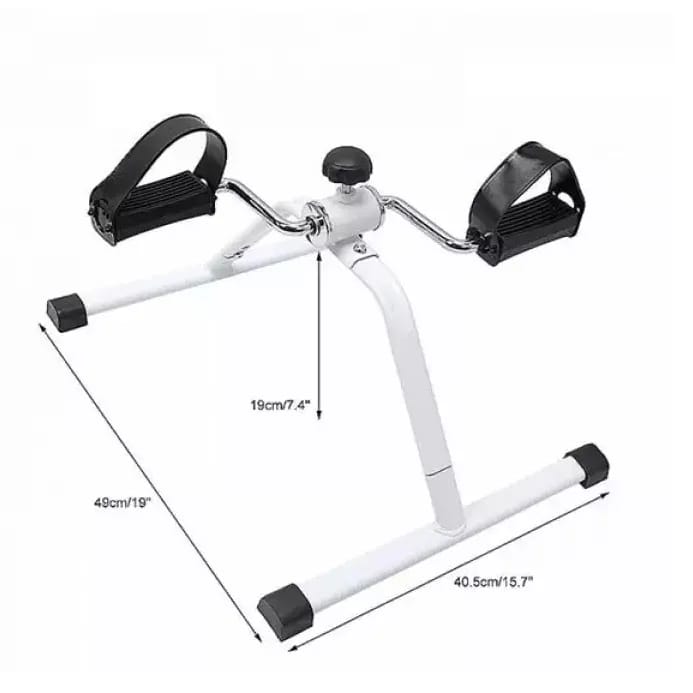 Mini Exercise Cycle – Foldable Pedal Exerciser for Home & Office | Adjustable Resistance Mini Exercise Bike