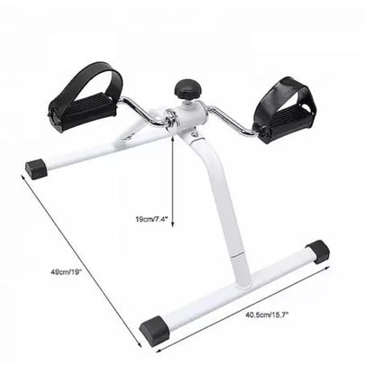 Mini Exercise Cycle – Foldable Pedal Exerciser for Home & Office | Adjustable Resistance Mini Exercise Bike