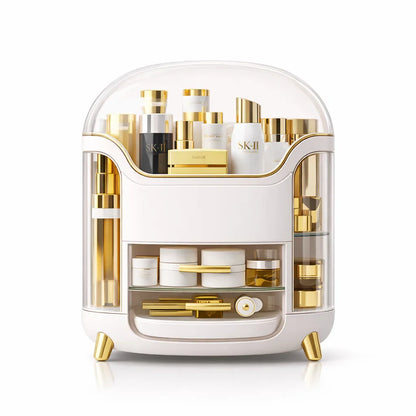 Right Way Shop™ Luxury Makeup Organizer with Drawer & Dustproof Lid