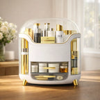 Right Way Shop™ Luxury Makeup Organizer with Drawer & Dustproof Lid