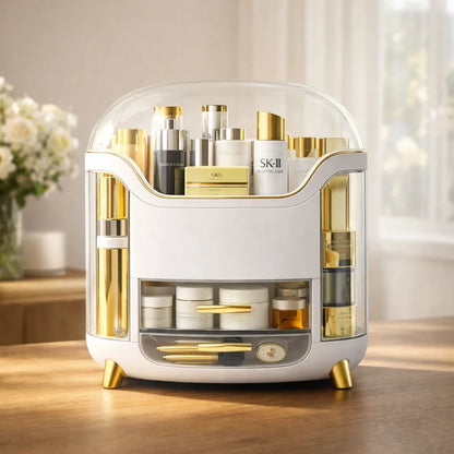 Right Way Shop™ Luxury Makeup Organizer with Drawer & Dustproof Lid